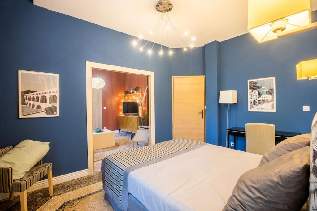 La Suite 2 Pieces Lit Queen Size Entree Privee Nîmes Exterior foto